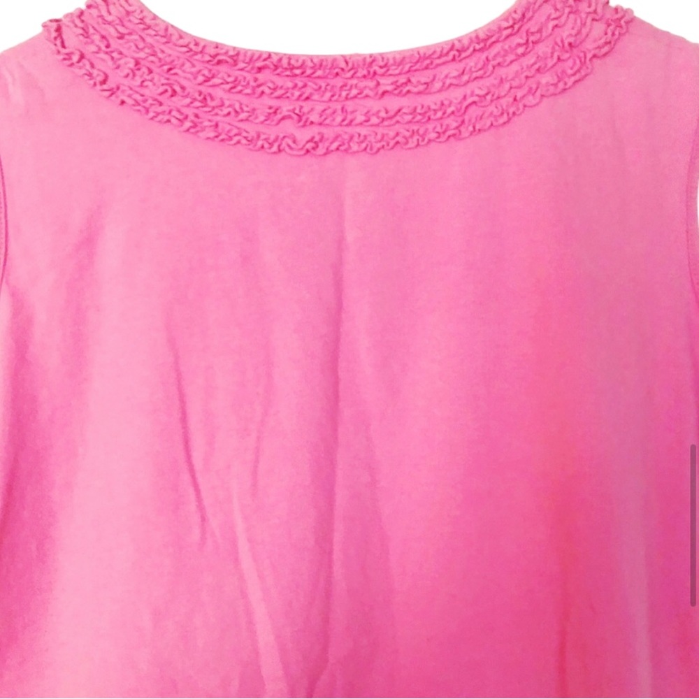 Talbots Pink Tuxedo Tank Top Size IX - Picture 6 of 10